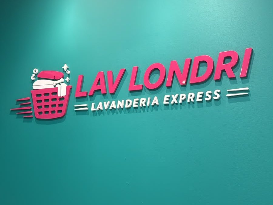 Salão climatizado da Lav Londri